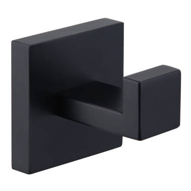 Matt black bathroom online hooks